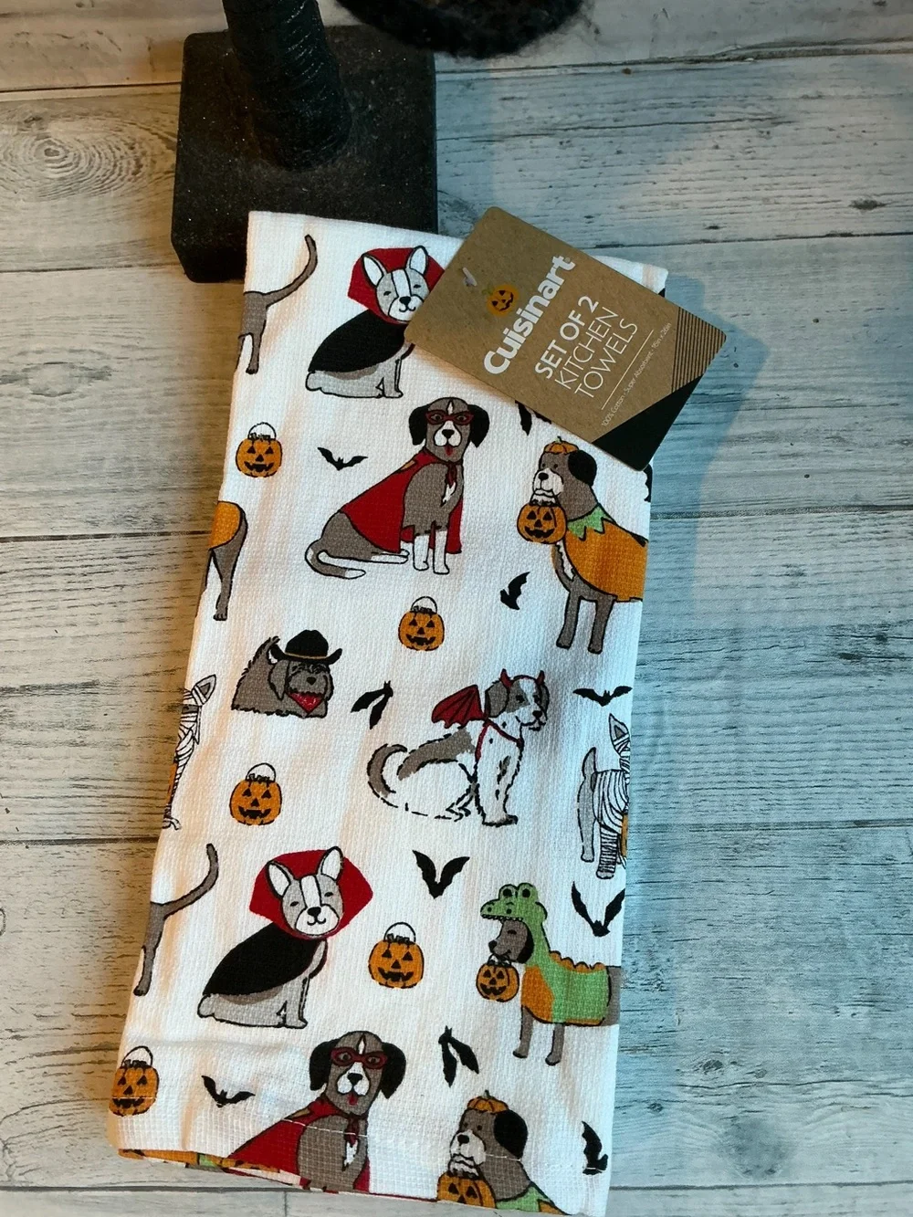 Cuisinart Costume Dogs Kitchen Towel Set - 2-Pack, 16x26